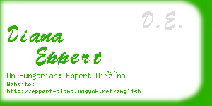 diana eppert business card